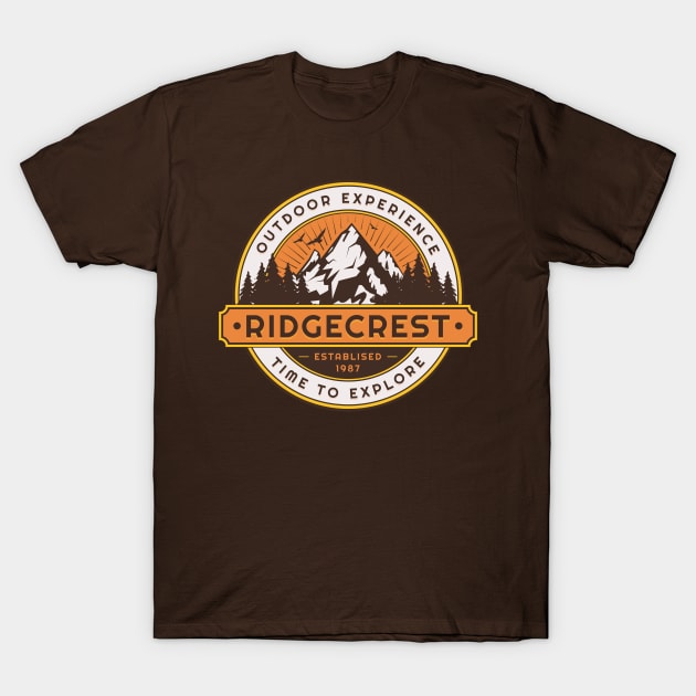 Ridgecrest California T-Shirt by Uniman